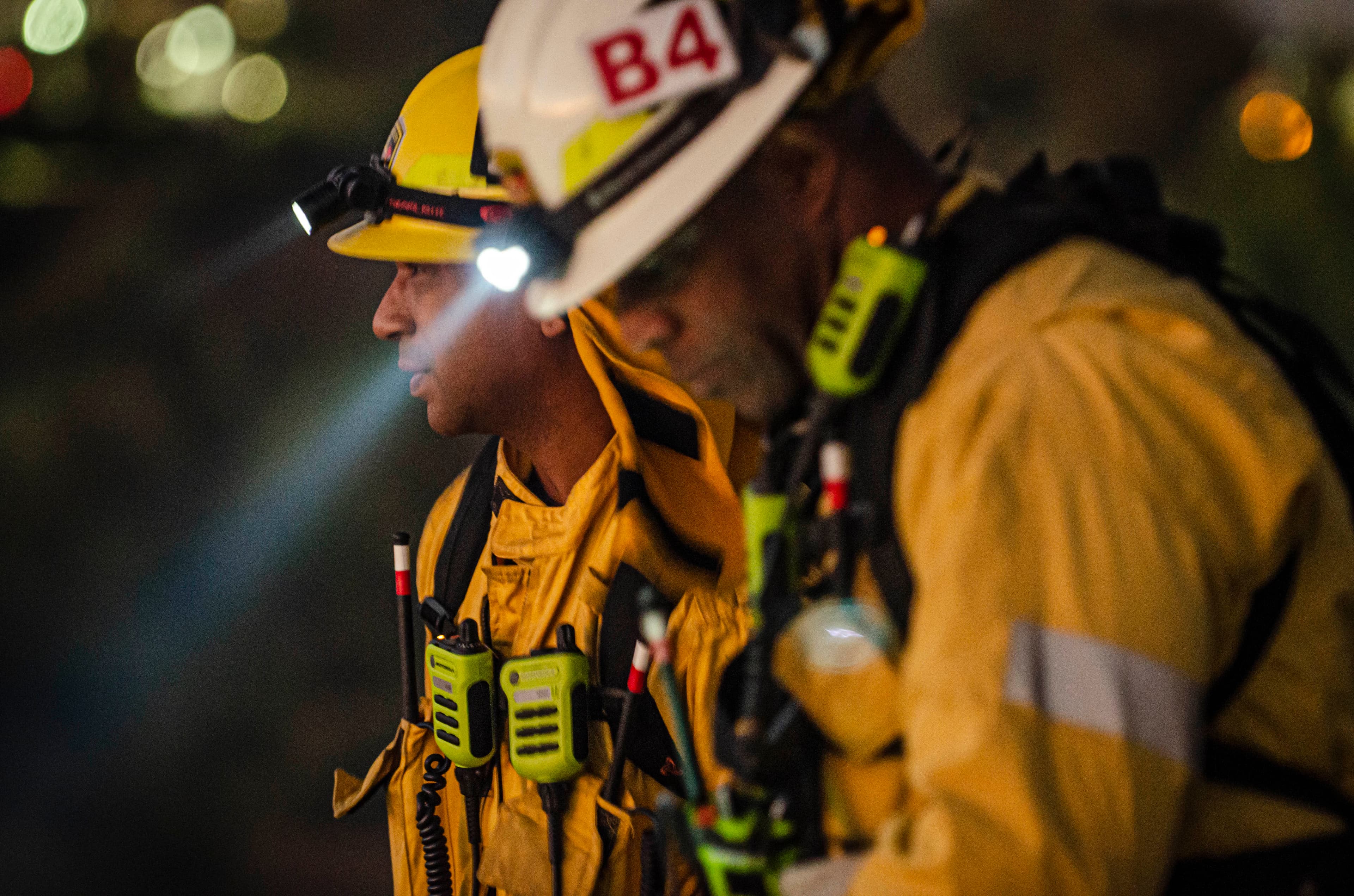 Wildfire response radio operations in the field